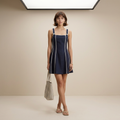 Vestido lencero sencillo