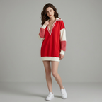 Top informal de estilo retro.