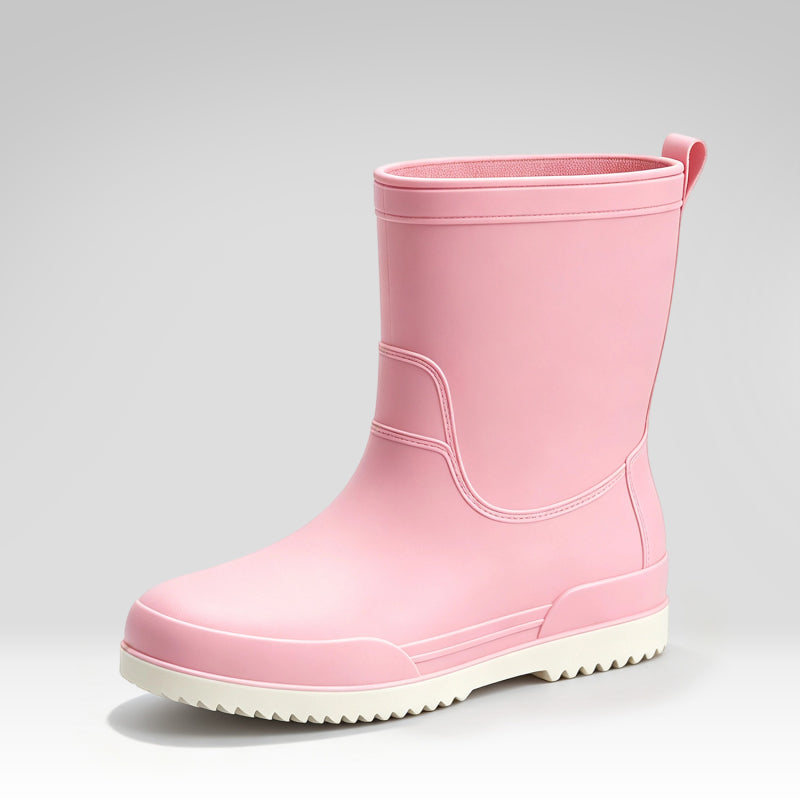 Botas de lluvia hasta media pantorrilla