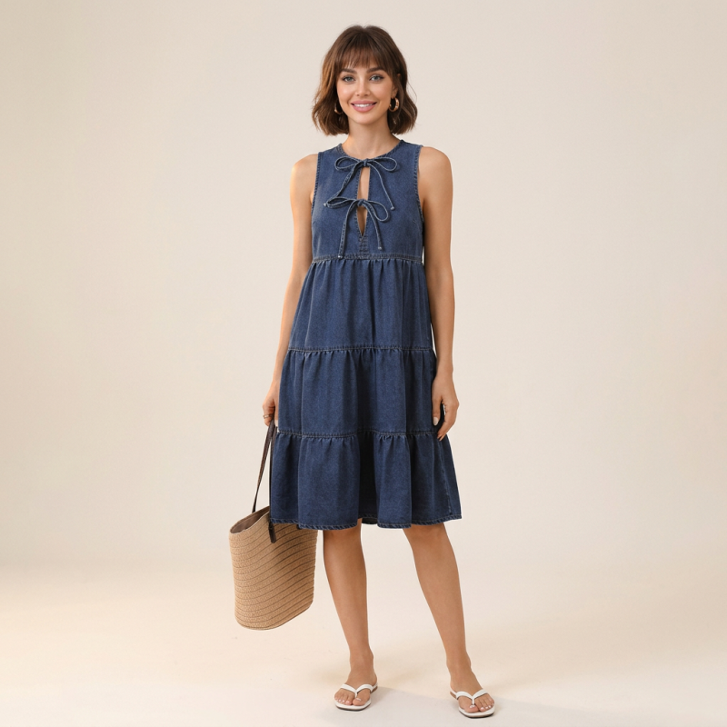 Vestido vaquero a la moda