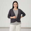 Top a rayas con bloques de color