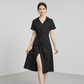 vestido con escote en V