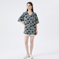 Blusa suelta con estampado floral