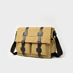 Bolso bandolera informal de lona