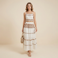 Traje de traje estilo resort