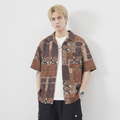 Camisa con estampado retro