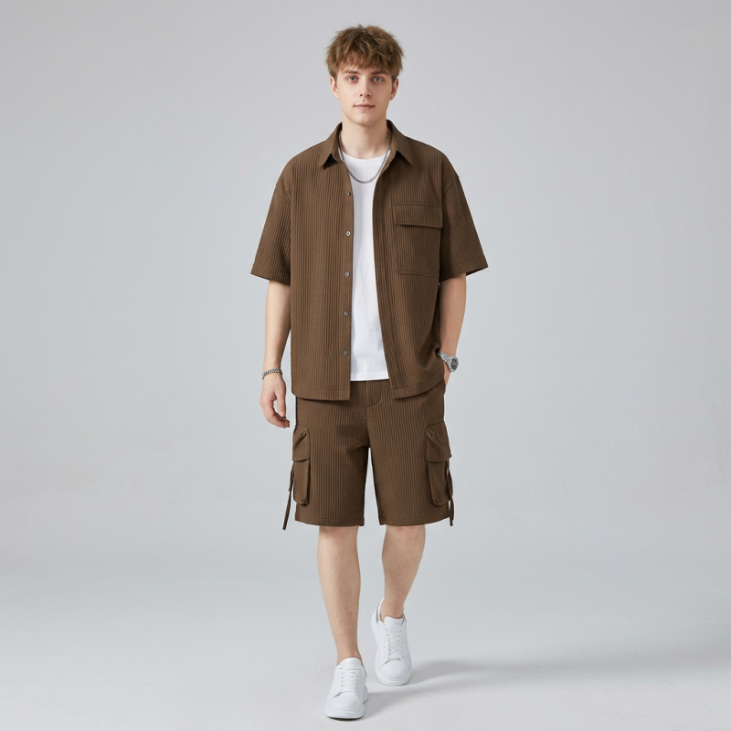 Traje de hombre estilo ropa de trabajo