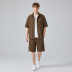 Traje de hombre estilo ropa de trabajo