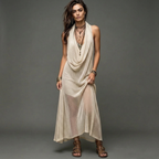 vestido lencero de punto