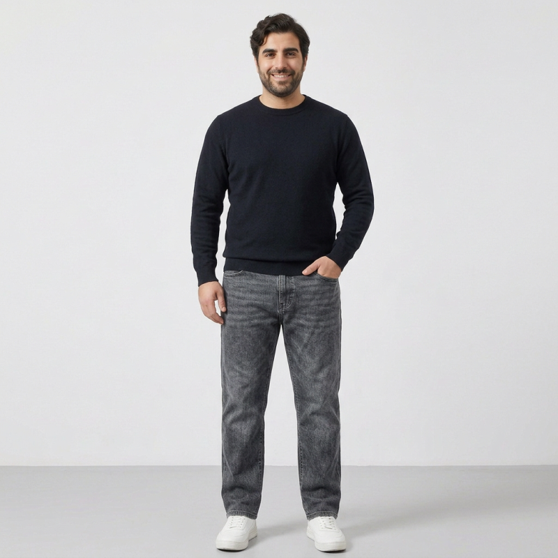 vaqueros de estilo casual de negocios