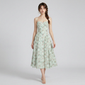 vestido lencero estampado