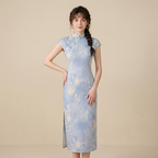 Vestido Cheongsam artístico