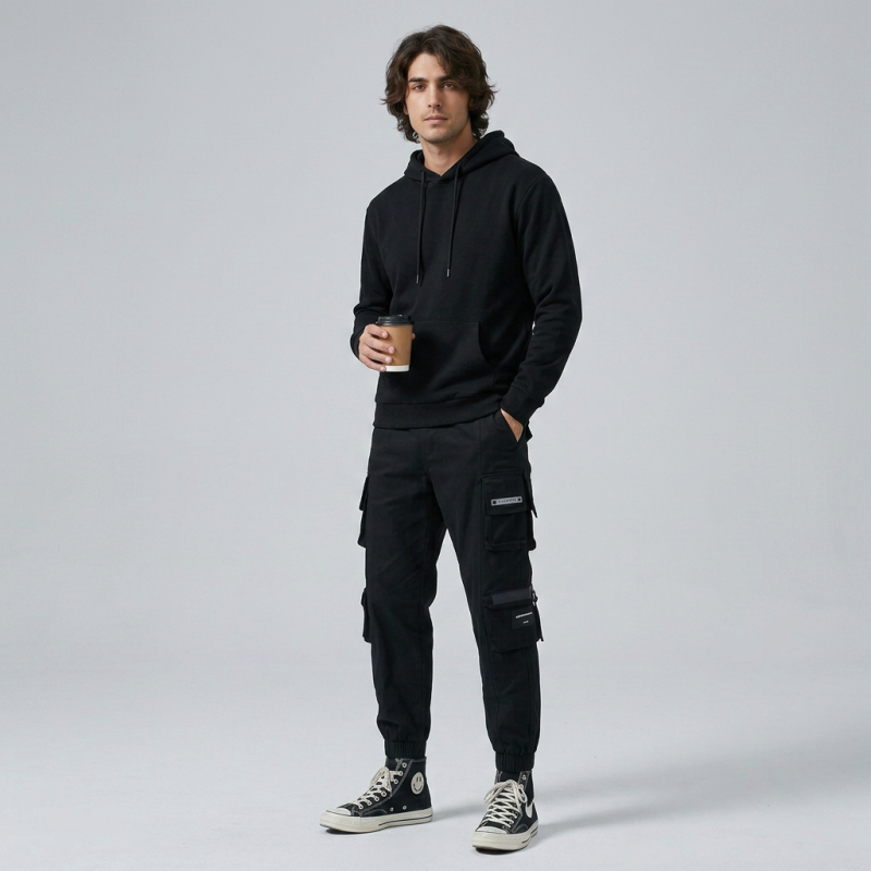 pantalones cargo de alta gama