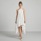 Vestido único con escote halter