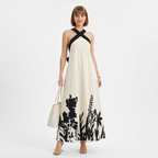 vestido con pajarita