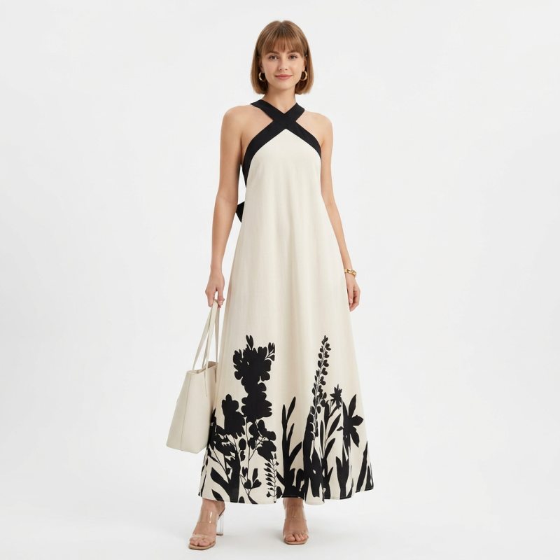 vestido con pajarita