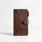 Cartera antirrobo con cremallera