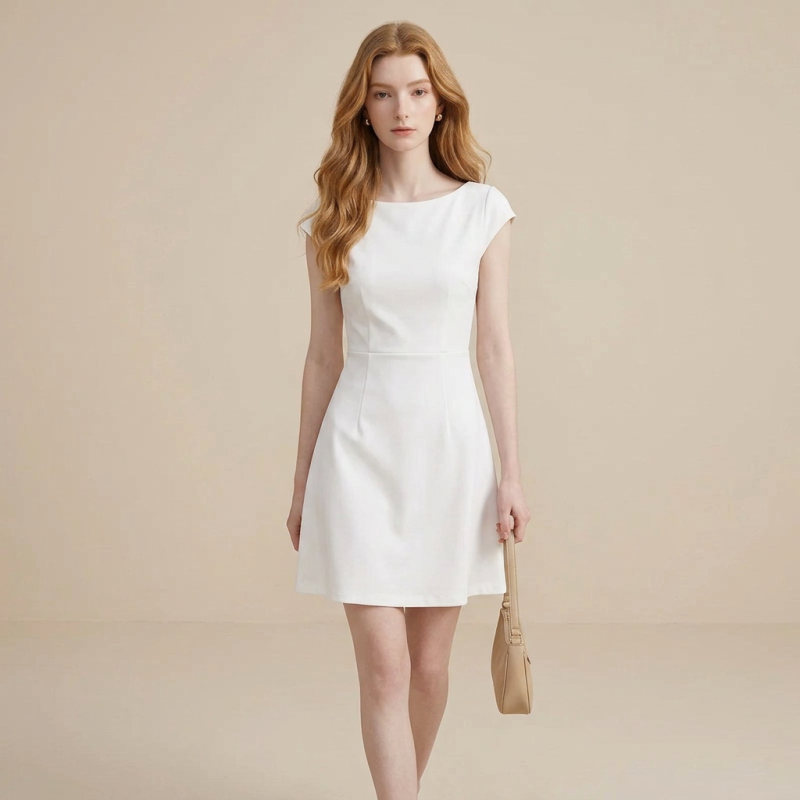 Vestido sencillo y elegante