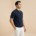 Camisa informal de punto de manga corta