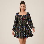 vestido de pastel floral