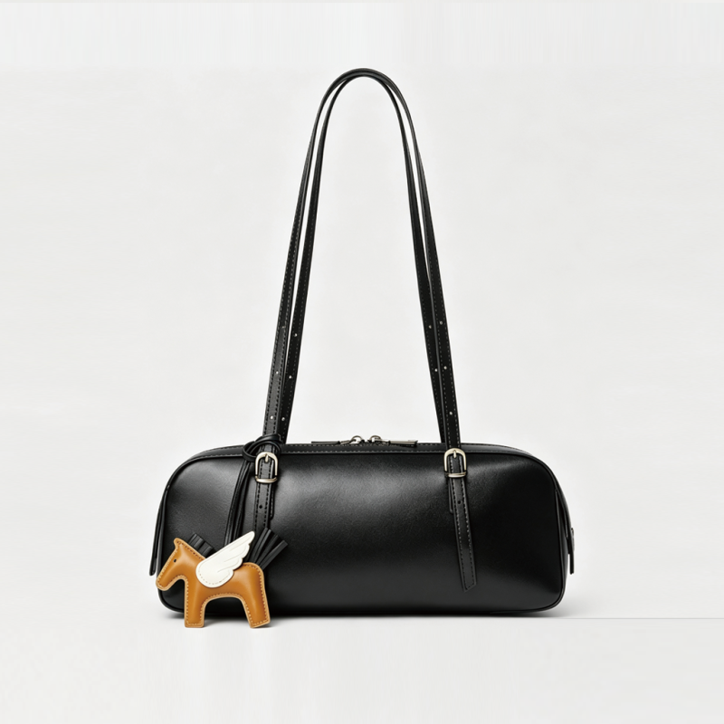 Bolso de hombro sencillo de estilo retro