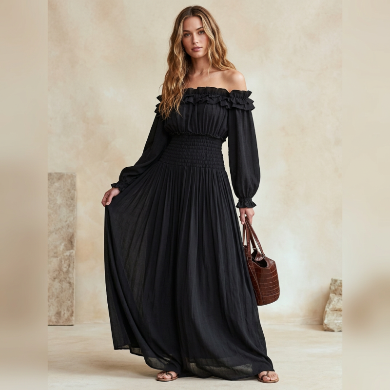 vestido que ciñe la cintura