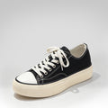 Trendy retro canvas sneakers