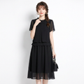Elegante vestido de dos piezas