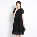 Elegante vestido de dos piezas