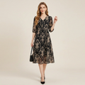 Elegante vestido floral