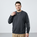 Sudadera retro a rayas