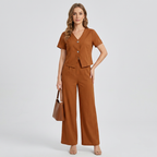 Conjunto de dos piezas elegante e informal