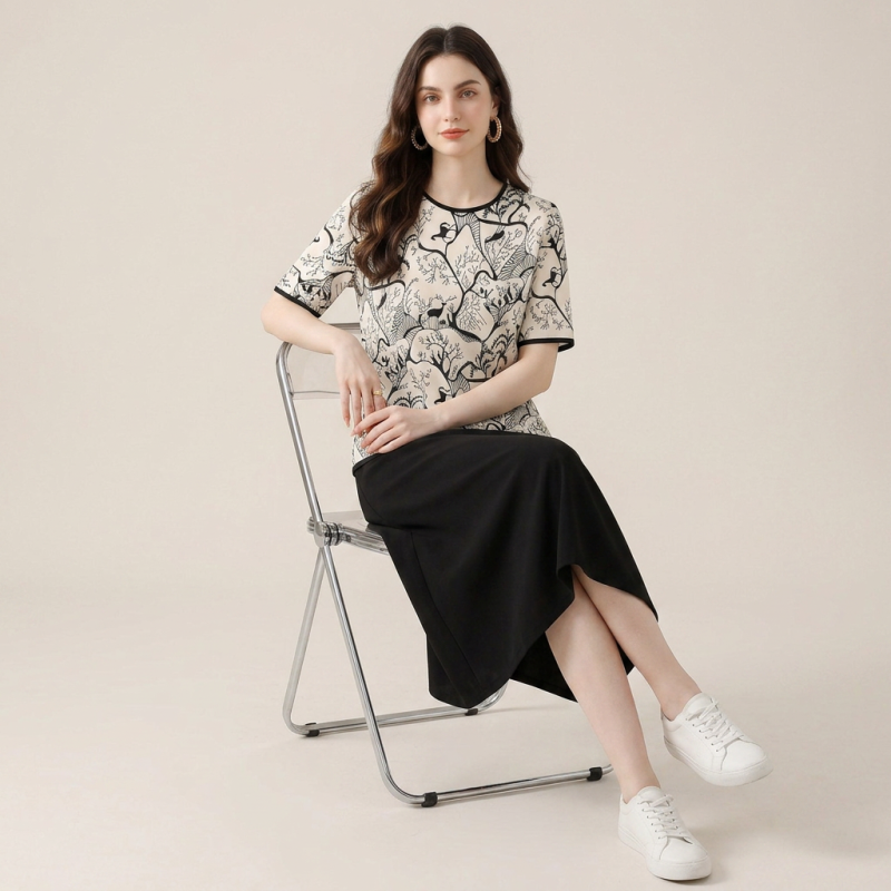Camiseta informal de estilo coreano