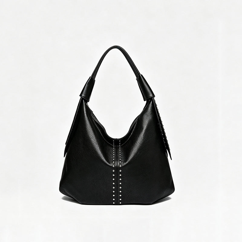 Bolso de hombro informal de estilo retro
