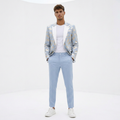 Traje de moda estampado