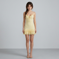 Vestido con volantes