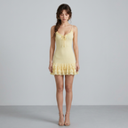 Vestido con volantes