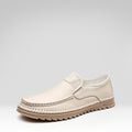 Zapatos casuales de cuero sin cordones