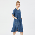 vestido holgado al estilo coreano