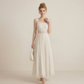 vestido delicado de estilo francés