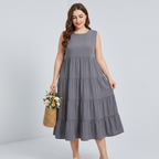 Vestido informal sin mangas