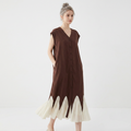 vestido retro de retazos