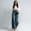 Pantalones vaqueros de pierna ancha
