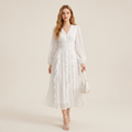 elegante vestido francés