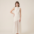 Vestido de estilo francés para mujeres maduras