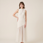 Vestido de estilo francés para mujeres maduras