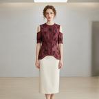 Top elegante de estilo para ir al trabajo