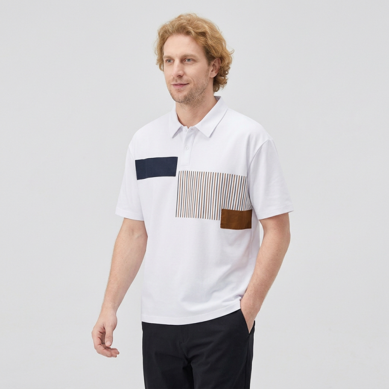 Polo a rayas