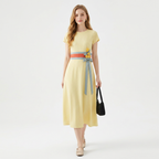 Elegante vestido floral