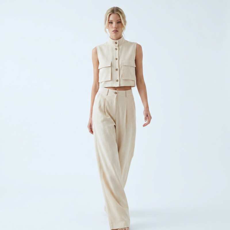 Conjunto de chaleco elegante